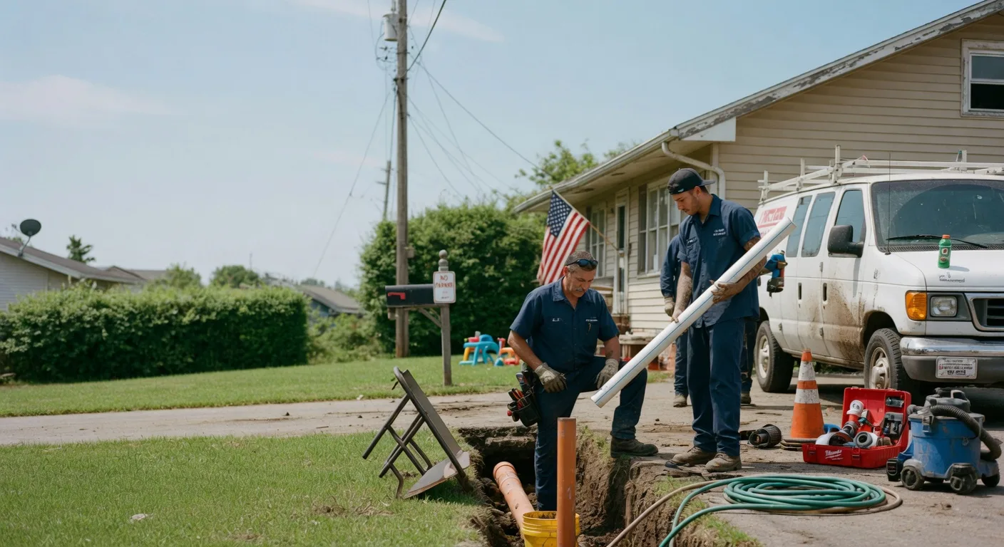 Sewer Line Inspection in Glen Rogers, WV